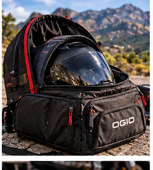 Best Motorcycle Helmet Bag: Padded Carry Case, Backpack or Hard Case? editorial motorcycle helmet gear image