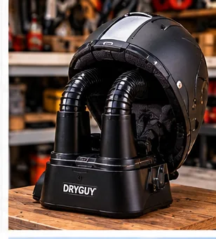 Motorcycle Helmet Dryer vs Air Drying: Is Powered Airflow Worth It? editorial motorcycle helmet gear image